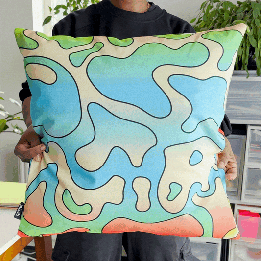 CAMO CORAL FLIP CUSHION LIMITED EDITION