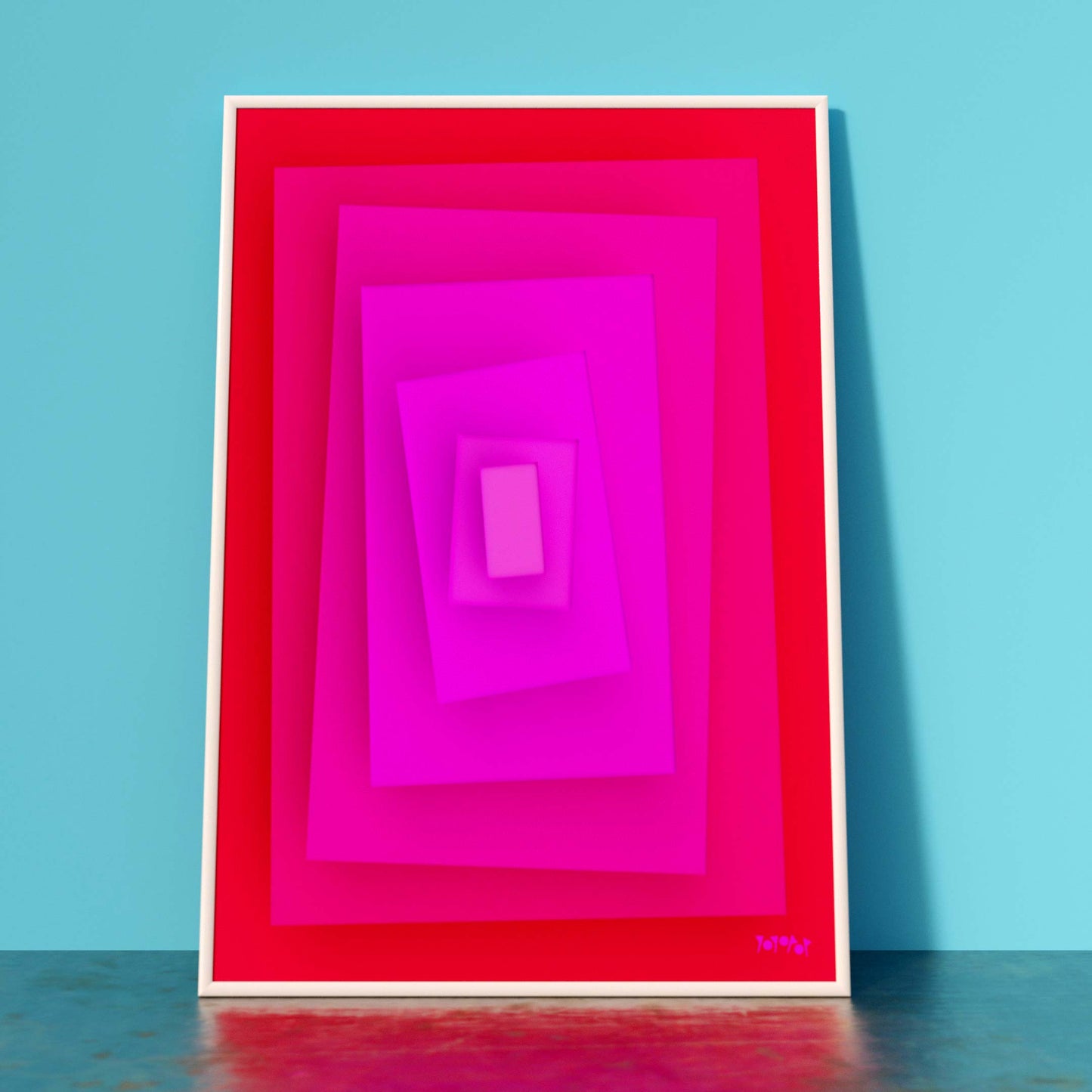 DOORS! HOT PINK PRINT