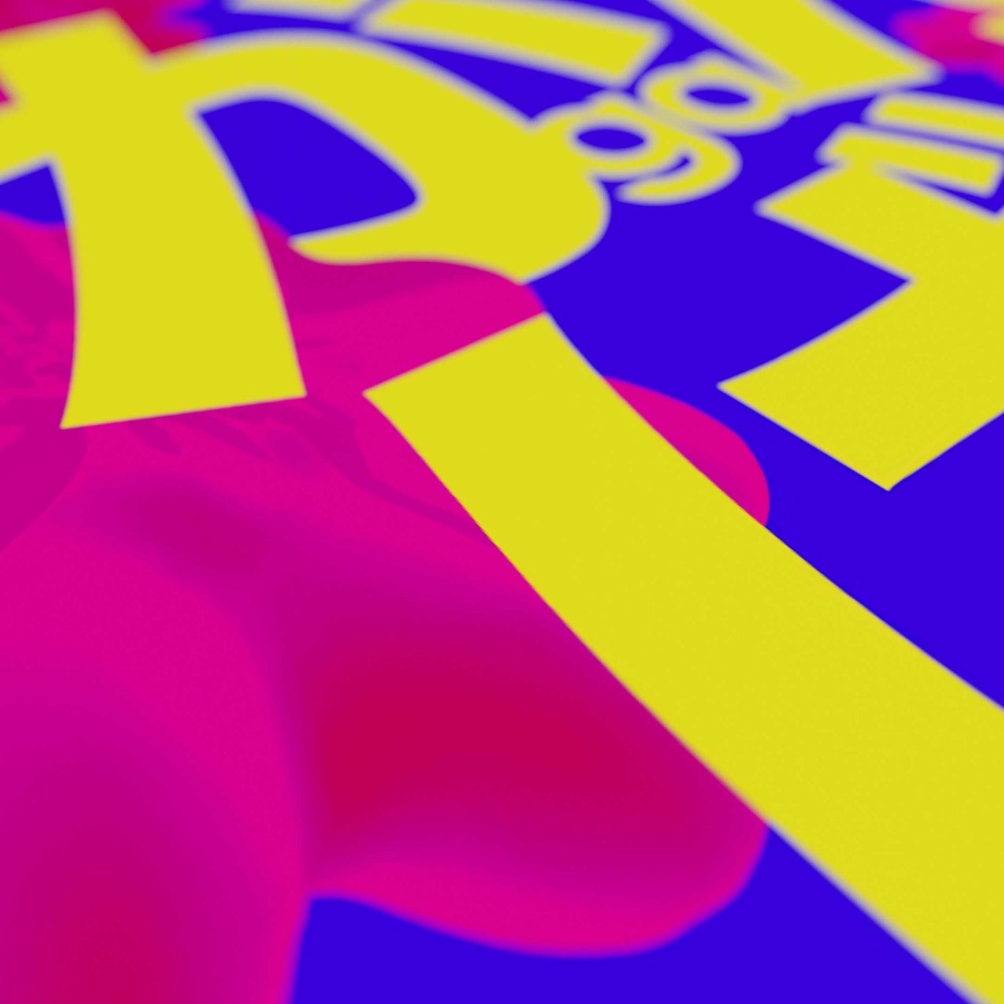 GaNBaTeNe! がんばつてね PINK FLOWER PRINT