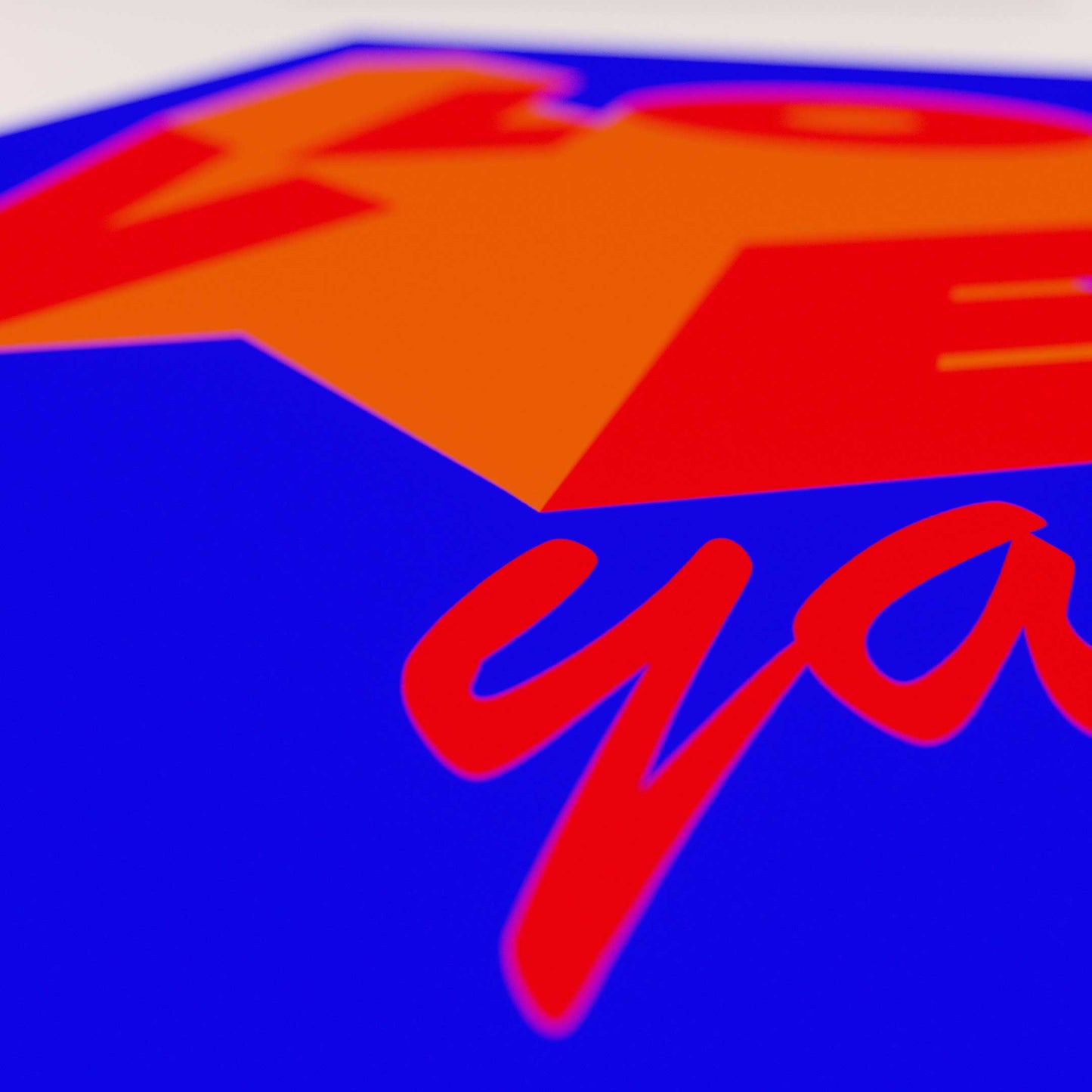 LOVEYA! 80'S ORANGE PRINT