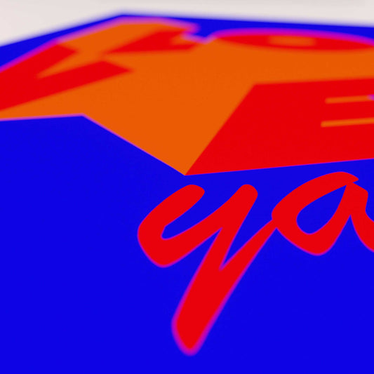 LOVEYA! 80'S ORANGE PRINT