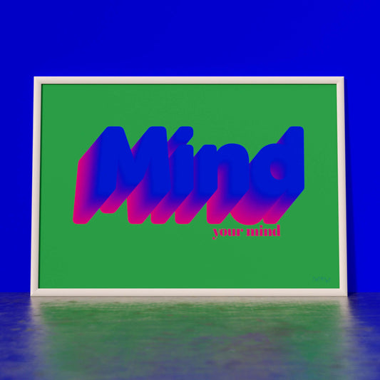 MIND YOUR MIND! DEEP BLUE PRINT