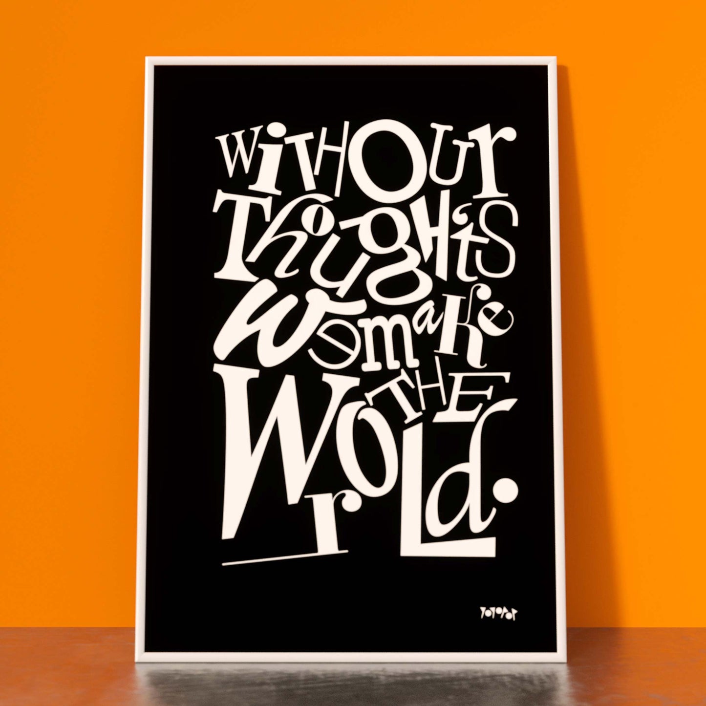 OUR THOUGHTS SIMPLE PRINT