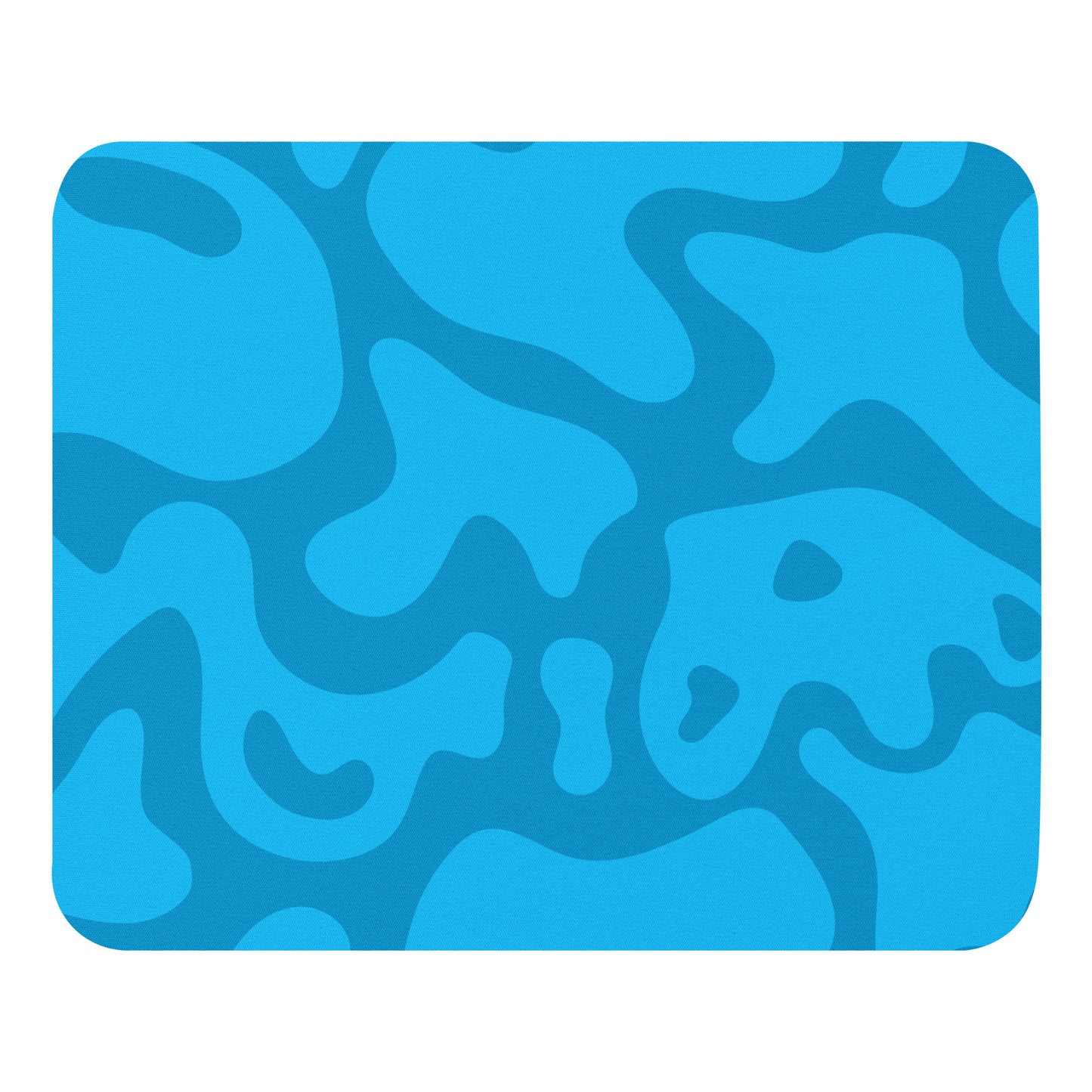 CAMO BARBADOS BLUE MOUSE PAD