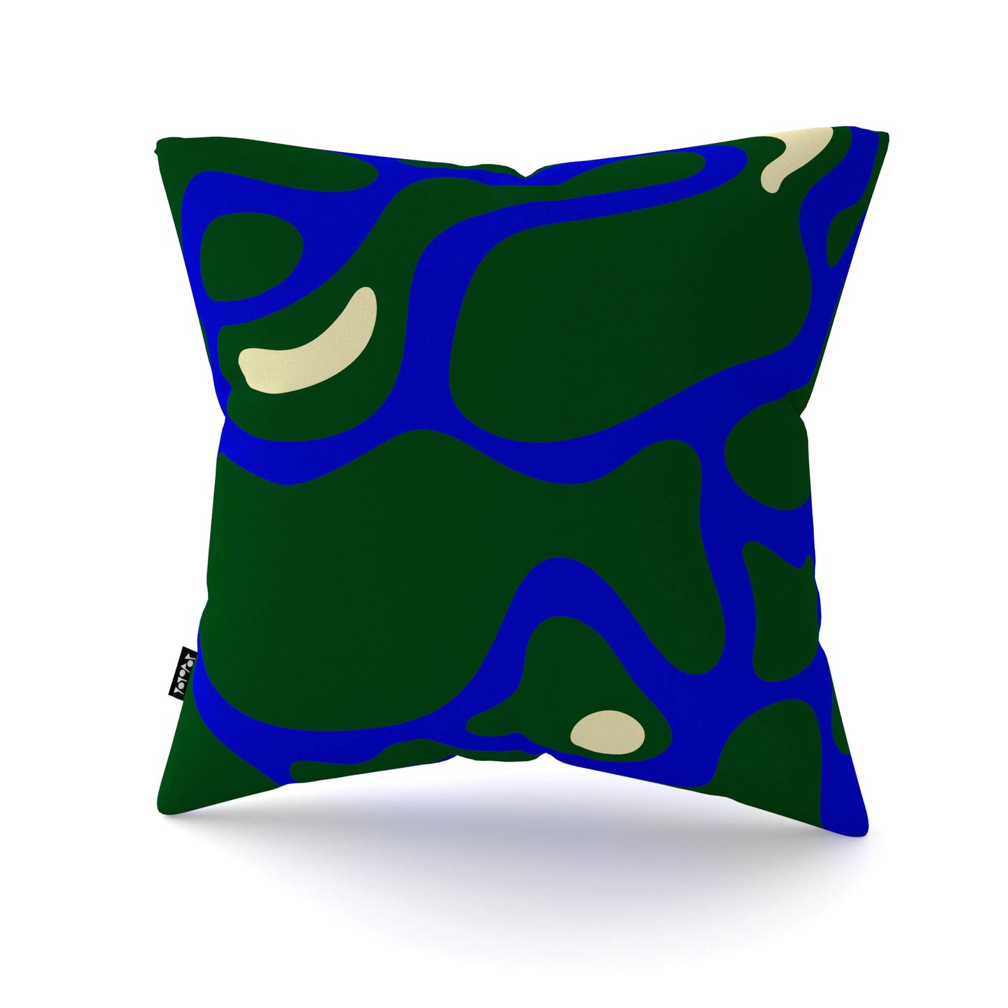 CAMO GREEN FLOW CUSHION