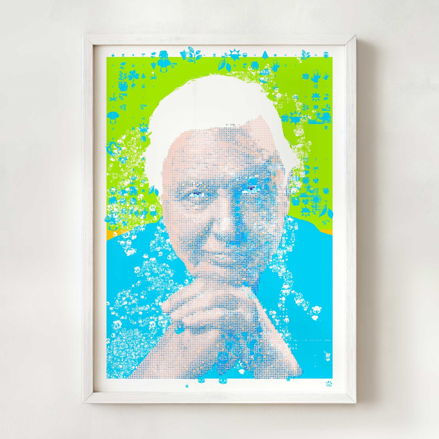 EMOJI DAVID A 100 EARTHSKY PRINT