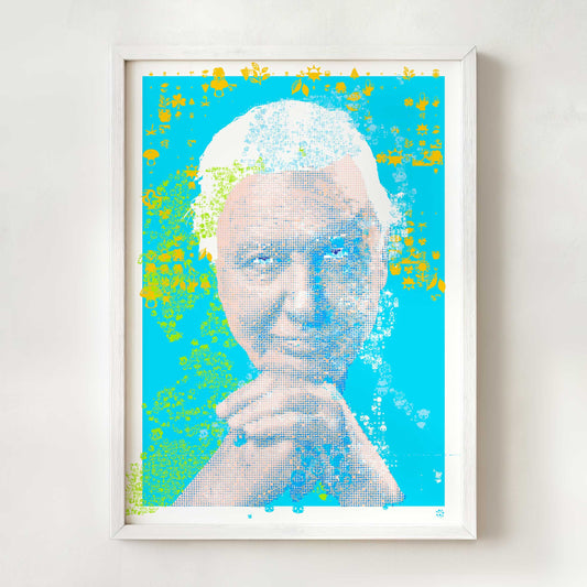 EMOJI DAVID A 100 BLUSKY PRINT