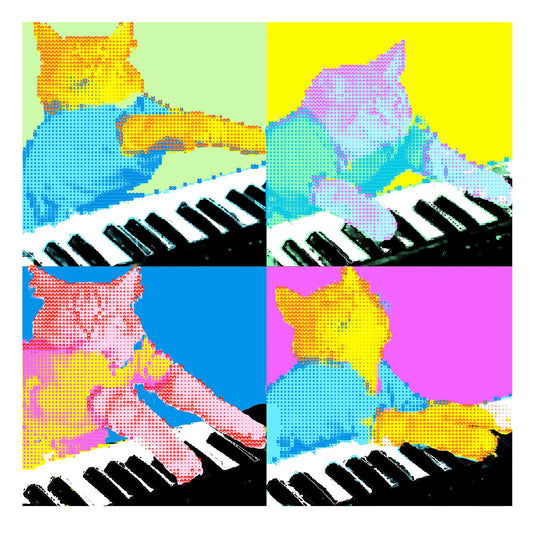 EMOJI KEYBOARD CAT WARHOL