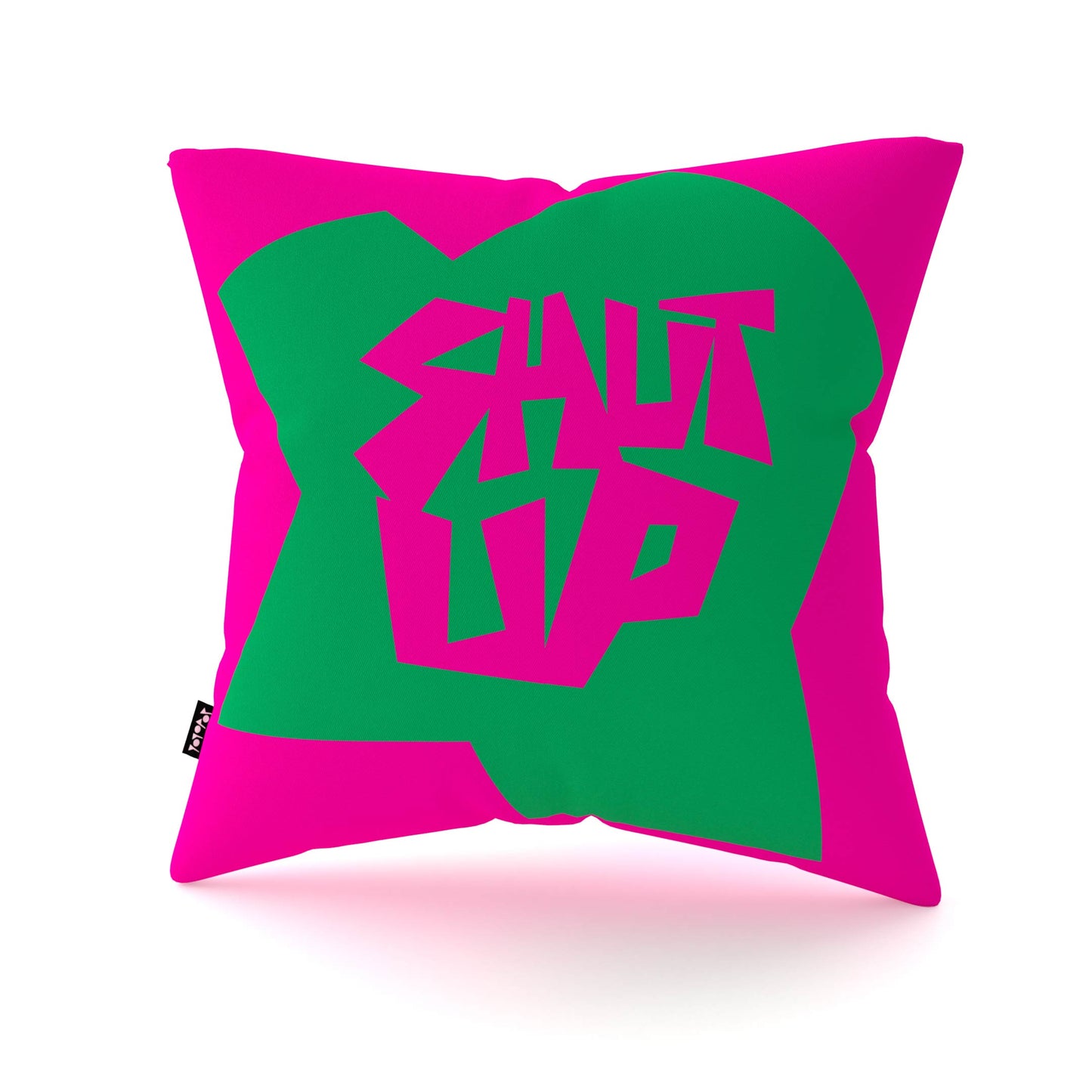 SHUT UP PINK POP CUSHION