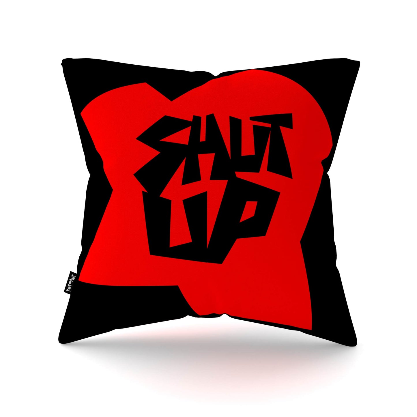 SHUT UP RED FLASH CUSHION