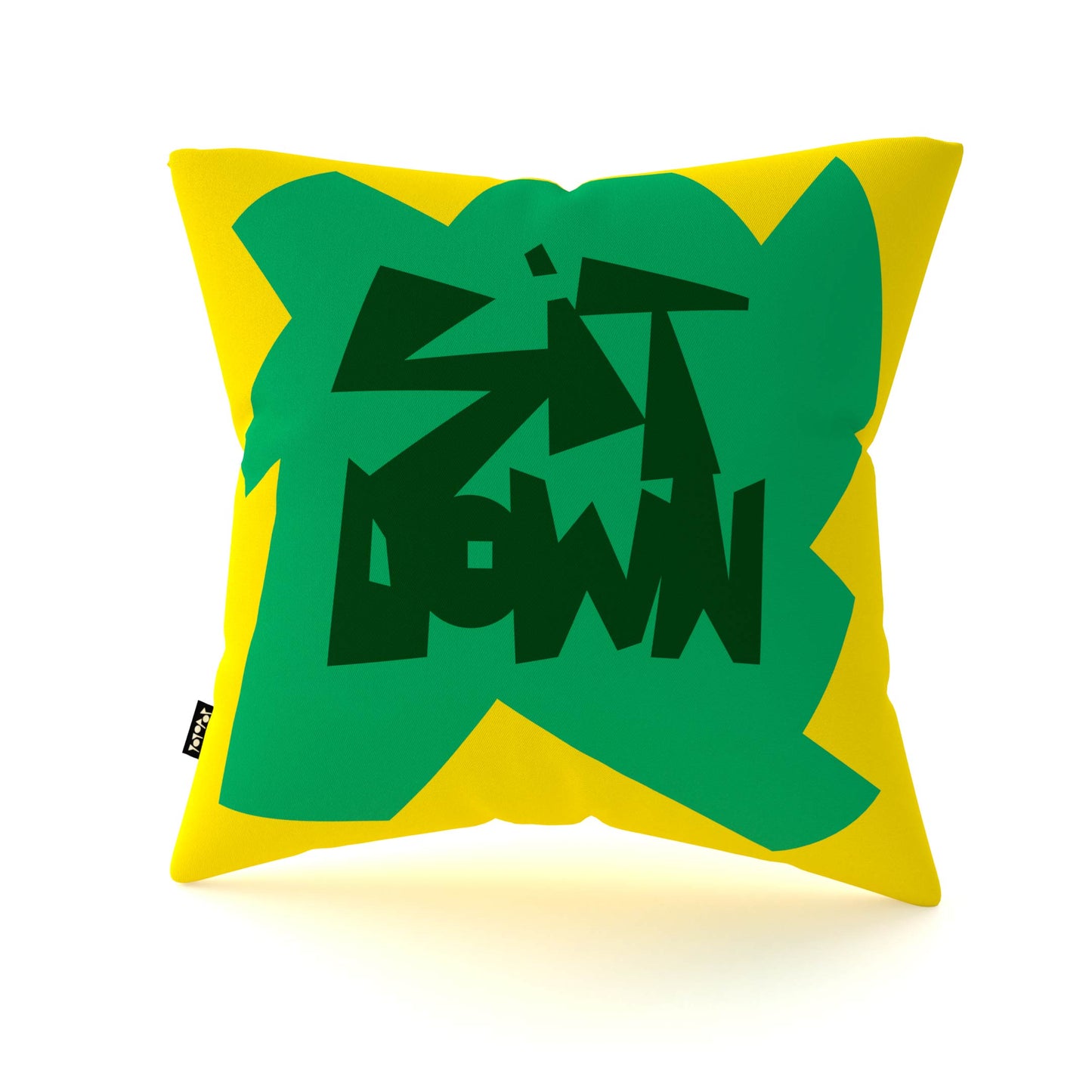 SIT DOWN LIMEY CUSHION