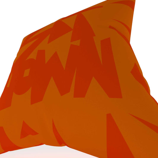SIT DOWN ORANGE, ORANGE CUSHION