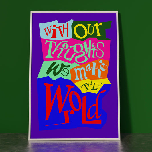OUR THOUGHTS DEEP DUB PRINT